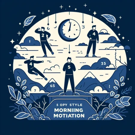 Menjadi Termotivasi dengan 5 Tindakan Pagi yang Membuat Perubahan